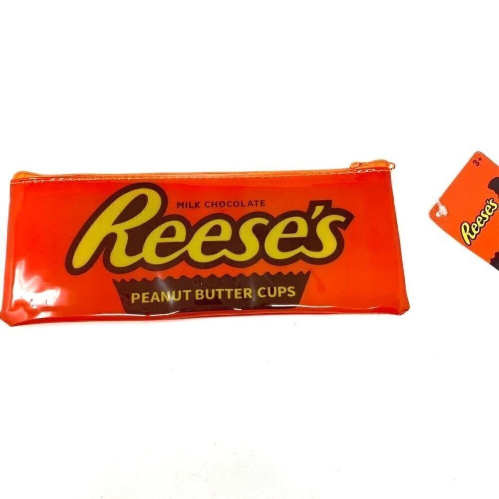 Reese's Peanut Butter Cups Pencil Case/ Wallet/ Coin Purse/ Cosmetic Case 7.75"